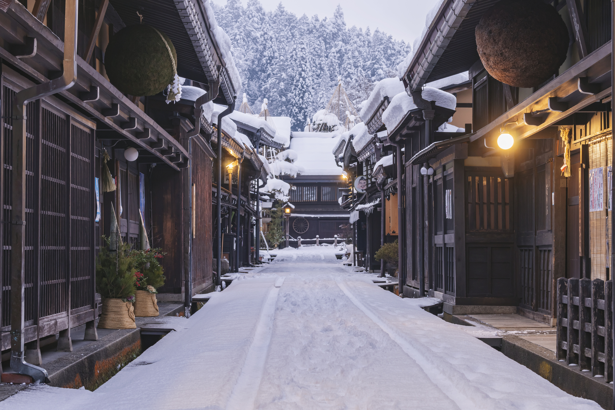 The old townscape of Takayama, Gifu