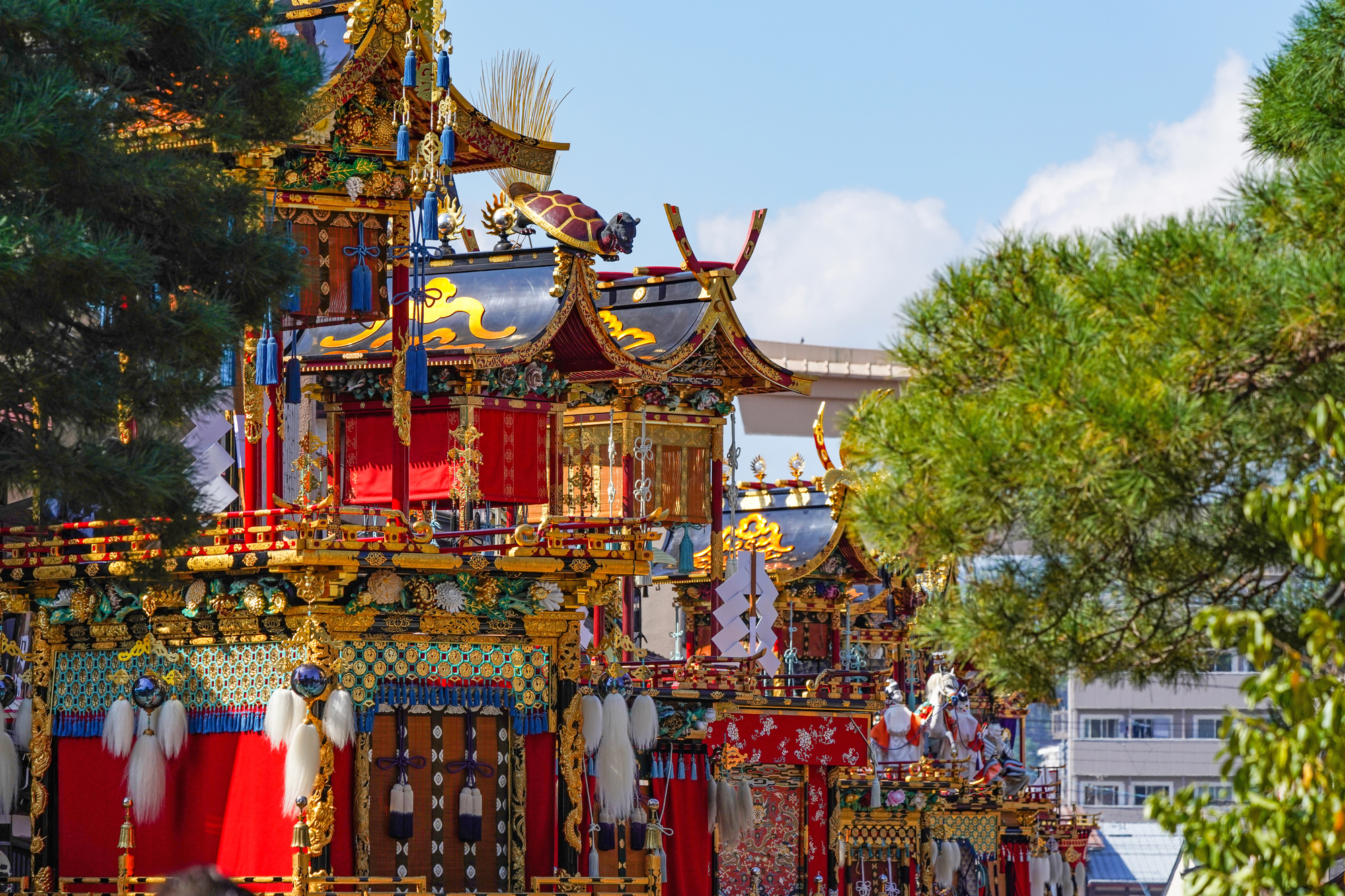 A gorgeous Yatai float of the Takayama Festival